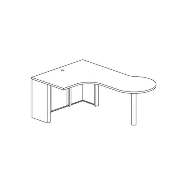 CSII™ P Table, Left Return